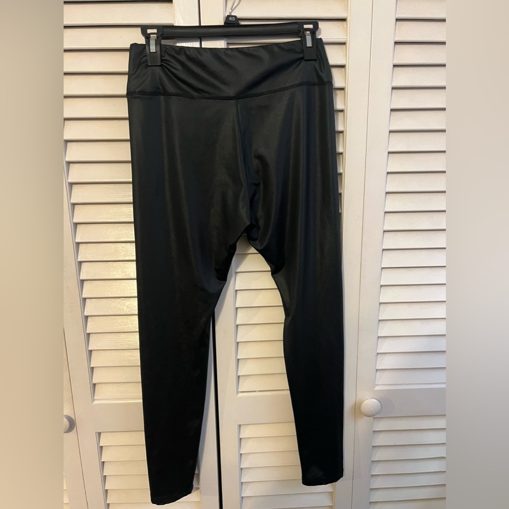 Leather leggings